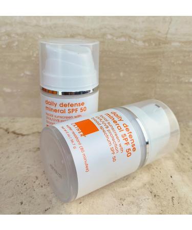 LATHER Daily Defense Mineral SPF 50 - Tinted Sunscreen for Face - 2 Fl Oz - Buy Online on SooperMarket.com