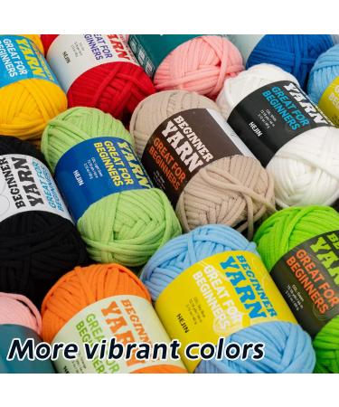 Lavender Bliss Crochet and Knitting Yarn Set - 3x50g Cotton-Nylon Blend, Worsted Weight, Beginner-Friendly Yarn for Easy Stitching - 3 PACK - Buy Online on SooperMarket.com