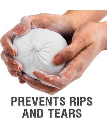 Crown Sporting Goods Ultra Grip Enhancing Chalk Sock Ball - 2.08 oz for Weightlifting, Rock Climbing, Gymnastics - Buy Online on SooperMarket.com