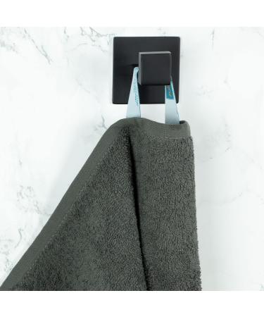 Zollner 10 Set Seif Towels 30x30 cm | Soft Super Absorbent Dark Gray Washcloths | Hotel Quality Cotton | Washable up to 60 C - Buy Online on SooperMarket.com
