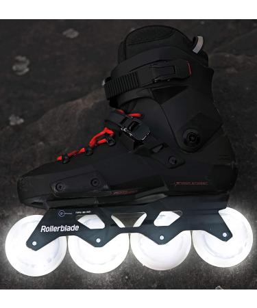 Rollerblade Moonbeam 80mm/82A LED Wheel 4-Pack - White - Buy Online on SooperMarket.com