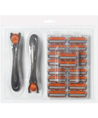BIC Comfort 3 Hybrid Men's Disposable Razor - 2 Handles, 18 Cartridges - Buy Online on SooperMarket.com