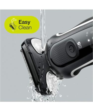 Buy Braun Series 5S Electric Razor for Men - 3 Flexible Blades Beard Trimmer 50 Min Runtime Wet & Dry EasyClick - International Shipping - Buy Online on SooperMarket.com