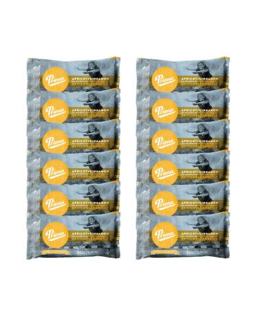Prima Real Food Energy Bar Apricot + Cinnamon 12-Count