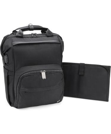 Osann Diaper Backpack - Large Capacity Black Oxford | Ultimate Storage + Phone Port - Buy Online on SooperMarket.com