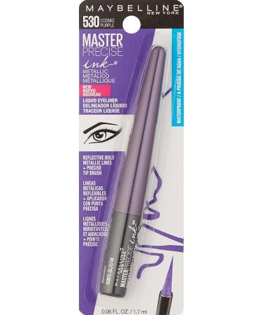Maybelline New York Master Precise Ink Metallic Liquid Liner - Cosmic Purple 0.06 Fl Oz - Buy Online on SooperMarket.com