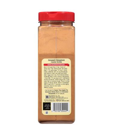 McCormick Ground Cinnamon 18 oz - Premium Quality Spice for Baking and Cooking - Buy Online on SooperMarket.com