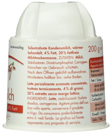 Every Day Condensed Milk Jug 4% - Pack of 20 (20 x 200g) | Premium Quality for Baking & Cooking - International Shipping Available - Buy Online on SooperMarket.com