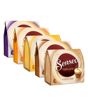Senseo Coffee Pods Creamy Collection Set Caf Au Lait Milk Coffee Pod - 5 types