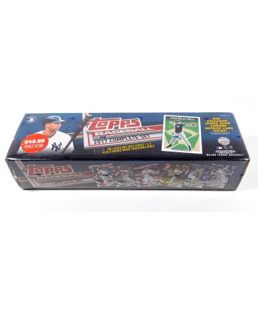 2017 Topps Baseball Card Factory Sealed Complete Set with Exclusive Jeter Chrome Card