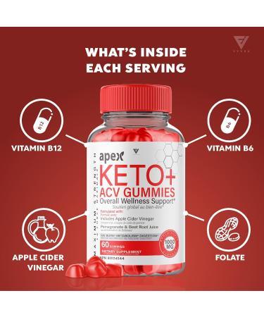 Apex Keto ACV Gummies Apex Apple Cider Vinegar Canada Keto Health Lifestyle Support Supplement Gummy Suppl ment de Style de Vie Sain C tog ne au Vinaigre de Cidre de Pomme Apex (60 Gummies) - Buy Online on SooperMarket.com