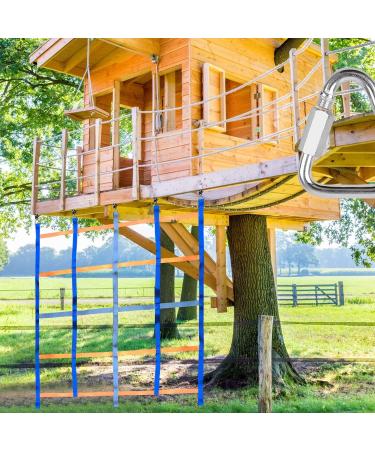 Galagee Climbing Cargo Net for Kids - Indoor/Outdoor Ninja Net Swingset Rope Ladder (96x48) with Carabiners and Bag - Buy Online on SooperMarket.com