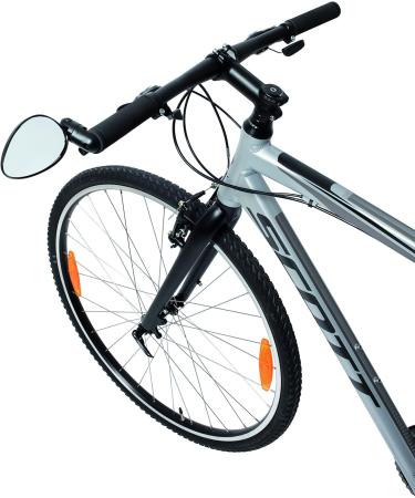 Zefal 43000 Rear View Mirror for Bicycle - Right/Left Handle Black | Premium Cyclop Safety Accessory - Buy Online on SooperMarket.com