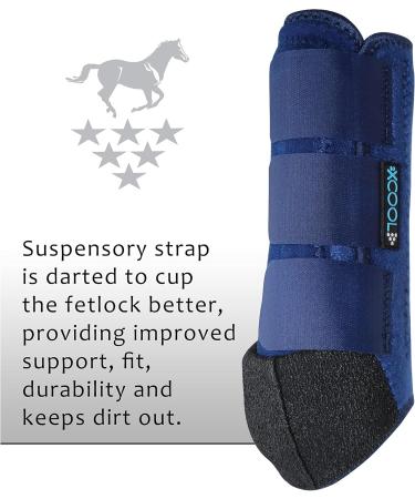 Professional's Choice 2XCOOL Sport Medical Boots - 4-Pack L Navy | Iinternational Shipping Available - Buy Online on SooperMarket.com