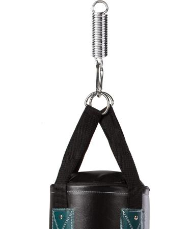 SCSPORTS BoxSack Spring - Durable 80/190 kg Steel Swing & Sandbag Suspension - Noise-Absorbing Chrome-Plated Bracket & Pull Spring 16 cm - Buy Online on SooperMarket.com