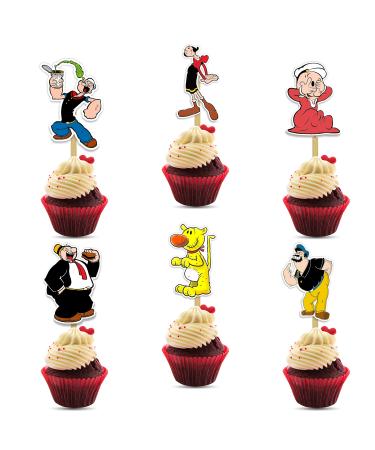 Seyal Popye cupcake topper Seyal Popye Cupcake Topper