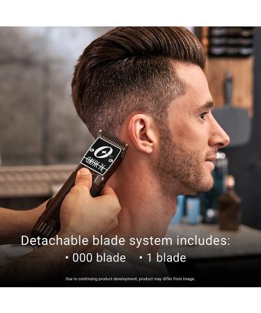 Oster Classic 76 Hair Clippers for Barbers | Burgundy Corded Clipper with Detachable Blade - Buy Online on SooperMarket.com