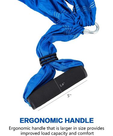 Maxwelly Aerial Yoga Swing Hammock Grey - Gym & Home Fitness Inversion Tool - Buy Online on SooperMarket.com