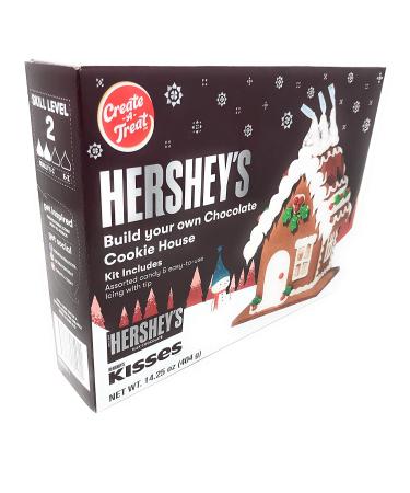 Create-A-Treat Hershey's Gingerbread House Kit 14.25 oz - Value Pack of 2 Kits - Buy Online on SooperMarket.com
