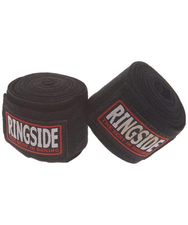 Ringside Mexican Style Boxing Hand Wraps (Pair) Black