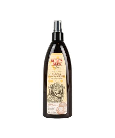 Burt's Bees Care Plus+ Hydrating Waterless Shampoo for Dogs with Coconut Oil 12 fl oz (354 ml)
