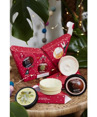 The Body Shop Slather and Nourish Body Butter- 5pc Gift Star With Fruity Floral and Nutty Body Moisturisers' - Buy Online on SooperMarket.com
