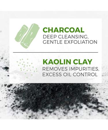 Rustic Maka Activated Charcoal + Clay Natural Soap Bar for Acne & Oil Control - Face & Body Detox - Buy Online on SooperMarket.com