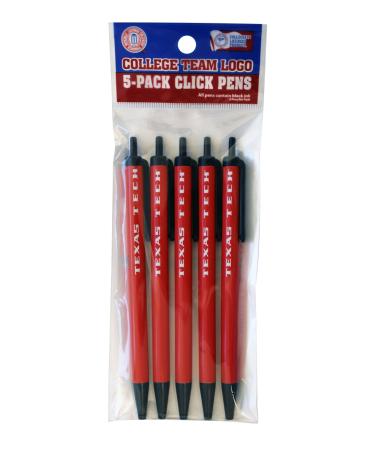 NCAA Texas Tech Red Raiders Disposable Click Pens