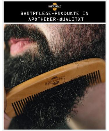 Premium Bart 4-Part Beard Care Set | Glatt Maker with Beard Balm (60ml) Brush Comb & Cultural Bag - Perfect Daily Grooming for Men - Buy Online on SooperMarket.com