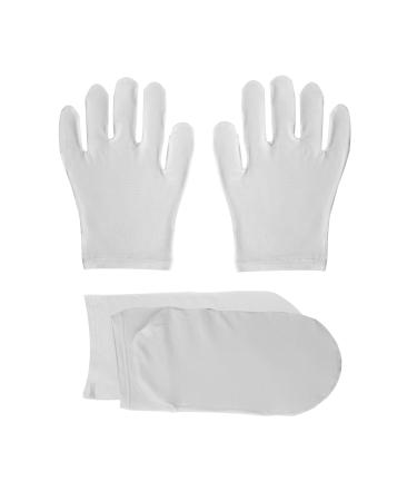 Jasmine Silk Moisturising Bamboo Gloves and Socks Unisex Adult Anti Eczema Skin Care One Size