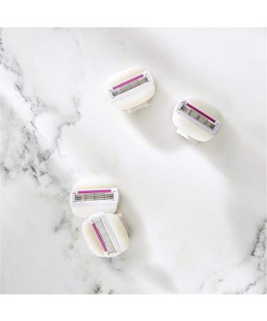 Gillette Venus Comfortglide Sugarberry Razor Blades for Women - 6 Replacement Blades 5-Fold Blade Technology 1 Pack - Buy Online on SooperMarket.com