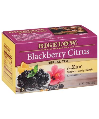 Bigelow Herbal Teas Blackberry Citrus plus Zinc