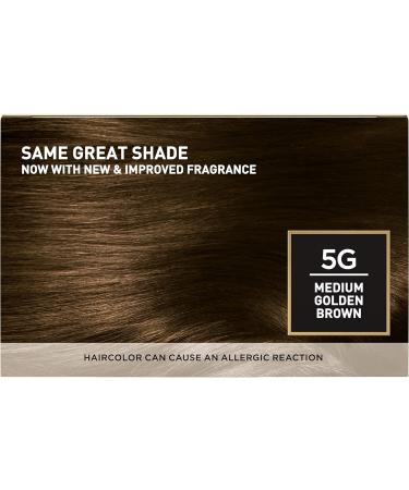 L'Oreal Paris Superior Preference 5G Medium Golden Brown Hair Color - Fade-Defying, Shine-Enhancing, Permanent Dye (1 Pack) - Buy Online on SooperMarket.com