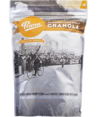 Prima Real Food Energy Almond Coconut Gluten-Free Granola 6 Case 350g - Buy Online on SooperMarket.com