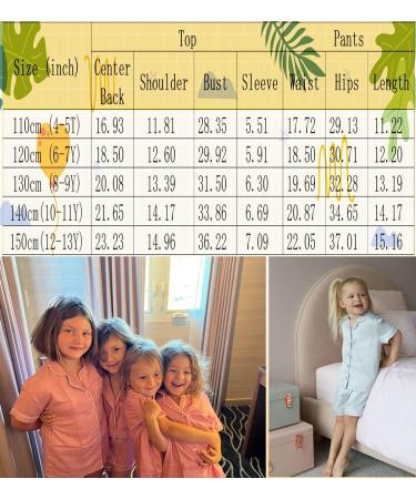 SWOMOG Unisex Modal Pyjamas Set - Short Sleeve Button-Down PJs for Boys & Girls, 8-9 Years, Gray - Buy Online on SooperMarket.com