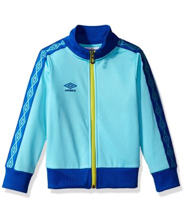 Umbro Girls Double Diamond Jacket Large Blue Radiance/Lapis Blue