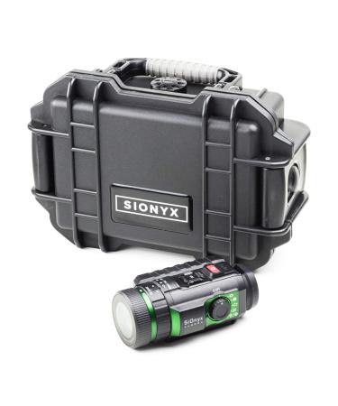 SiOnyx Aurora I Full-Color Digital Night Vision Camera with Hard Case I Infrared Night Vision Monocular with Ultra Low-Light IR Sensor I Weapon Rated, Water Resistant, WiFi, Compass & GPS Capable CDV-100C