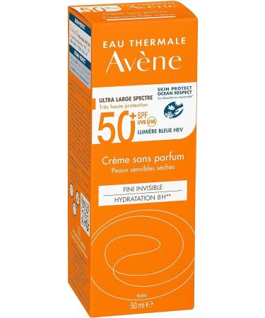 Avene Sun Cream SPF 50+ Fragrance Free 50 ml - Buy Online on SooperMarket.com