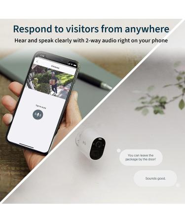Arlo Essential Spotlight Camera - 1080p Wireless Security with Color Night Vision & 2-Way Audio - Buy Online on SooperMarket.com