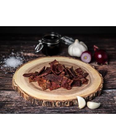 Craftsman Beef Jerky Barbecue 500g | Premium 100% Beef Snack from Bavaria Germany | American Jerky Beef Set | 5 x 100g Meat Treats - Buy Online on SooperMarket.com