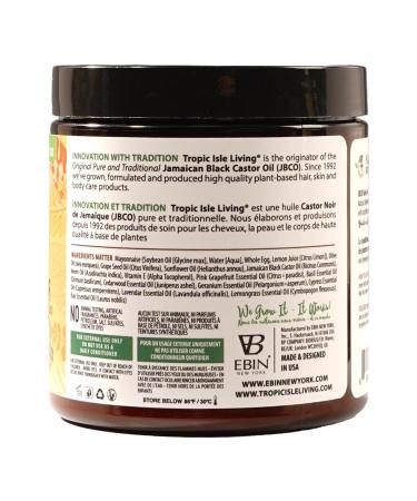 Jamaican Black Castor Oil Protein Conditioner - Strengthens & Moisturizes Hair Promotes Growth & Reduces Breakage (8oz) - Buy Internationally - Buy Online on SooperMarket.com
