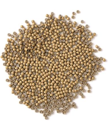 1000pcs Light Brown Vlasy Silicone Lined Nano Rings Beads for Nano Tip Hair Extensions - Micro Nano Beads for Seamless Application | Pack of 1 - Buy Online on SooperMarket.com