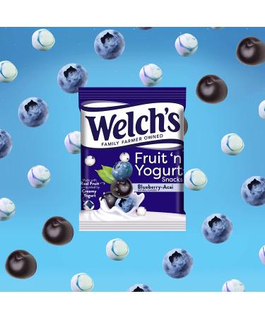 Welch's Fruit Snacks Fruit 'n Yogurt Variety Pack - Bulk Pack of 42 Individual 0.7 oz Bags - Strawberry Blueberry Acai & Mango Peach Flavor - Single Serve Snack - Buy Online on SooperMarket.com