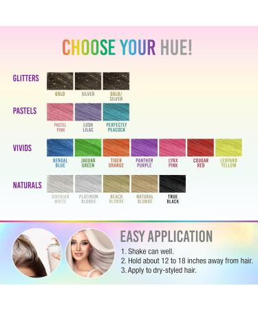 Punky Temporary Hair Color Spray Siberian White Fast-Drying Non-Sticky Non-Damaging Travel Size Hair Dye for Instant Vivid Hair Color 3.5 oz 3.5 Ounce (Pack of 1) Siberian White - Buy Online on SooperMarket.com