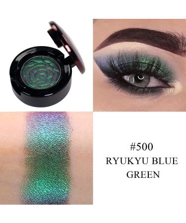 CHARMACY Duochrome Eyeshadow - Insane Shifters Chameleon Eyeshadow for High-Impact Metallic Eye Looks - 100% Vegan & Cruelty Free - 1.9g (500) - Buy Online on SooperMarket.com