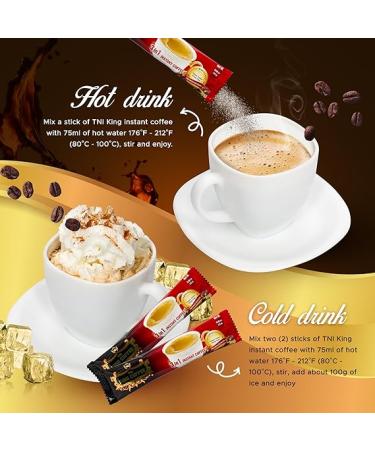 TNI King Coffee 3 in 1 Instant Vietnamese Coffee Sachet Sticks - 100 Packets - Buy Online on SooperMarket.com
