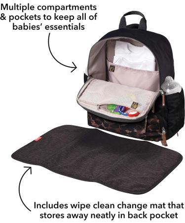 Stylish Nuby Leopard Print Changing Bag - Practical and Chic Design - Buy Online on SooperMarket.com