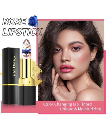 Paminify Jelly Flower Lipstick Set - PH Temperature Color Changing Tinted Lip Balm Trio - Buy Online on SooperMarket.com