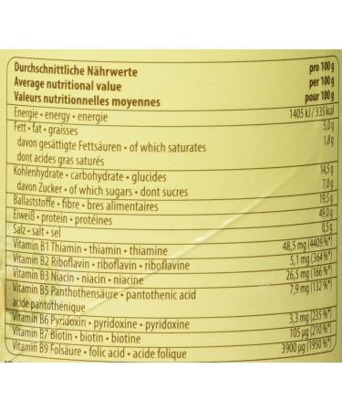 Naturata Molasses Yeast Flakes - Pack of 6 (6 x 150g) | Premium Nutritional Yeast for Baking & Cooking | International Shipping Available - Buy Online on SooperMarket.com