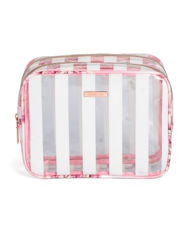 Conair Sophia Joy Double Zip Organizer Floral 1 Piece